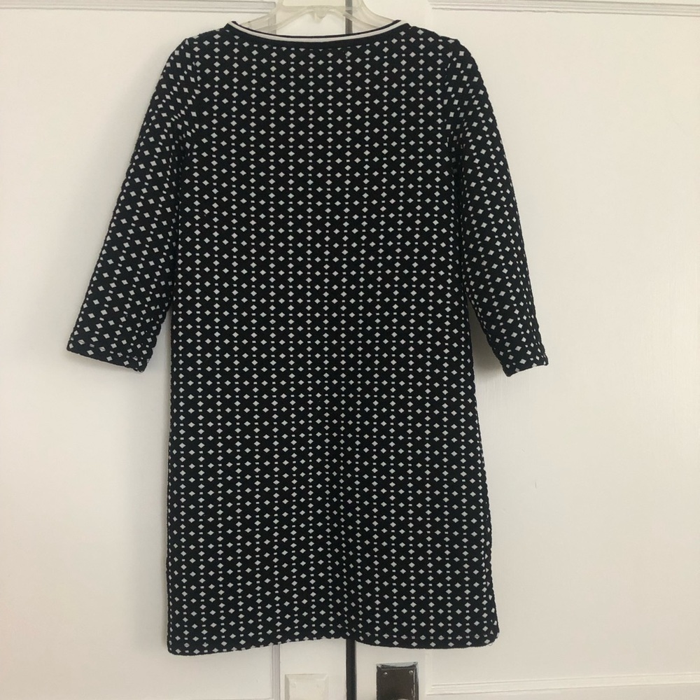 EUC XS Max Studio Mod Geometric Shift Dress Black